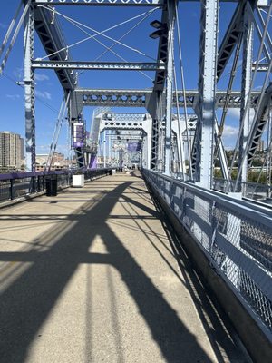 Purple People Bridge by null
