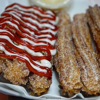 Miami Baked - Guava and cheese and Cinnamon sugar churros - Desserts Near Me - Miami, Florida