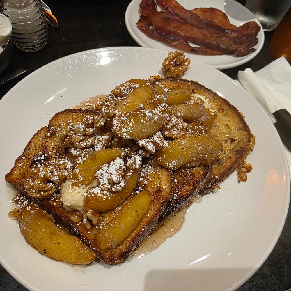 The Hudson Cafe - Apple Walnut Stuffed - Breakfast & Brunch Near Me - Detroit, Michigan The Hudson Cafe - Apple Walnut Stuffed - Breakfast & Brunch Near Me - Detroit, Michigan