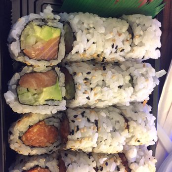 Ninja sushi - Alaskan Roll and Spicy Salmon Roll - Sushi Bars Near Me - North Palm Beach, Florida Ninja sushi - Alaskan Roll and Spicy Salmon Roll - Sushi Bars Near Me - North Palm Beach, Florida