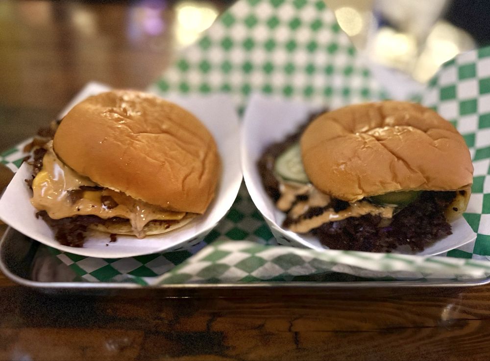 Food from Kaiju  Burgers