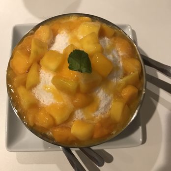 Cafe Tokki - mango bingsoo - Desserts Near Me - Lynnwood, Washington