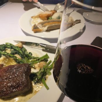 The Arbour - Cabernet with steak - New American Near Me - Pasadena, California