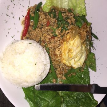 Am Thai Bistro - Yummy GraPow Moo. SPICY - Thai Near Me - Brooklyn, New York Am Thai Bistro - Yummy GraPow Moo. SPICY - Thai Near Me - Brooklyn, New York