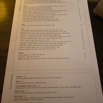 THE CHASTAIN - Drinks menu - Diners Near Me - Atlanta, Georgia THE CHASTAIN - Drinks menu - Diners Near Me - Atlanta, Georgia