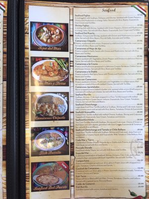 Menu photo 3 Mazatlan Mexican Restaurant Portland, OR