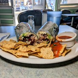 Los Trinos - Super chicken burrito $12.50