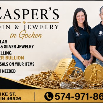 Casper's Coin & Jewelry - Jewelry Near Me - Goshen, Indiana Casper's Coin & Jewelry - Jewelry Near Me - Goshen, Indiana
