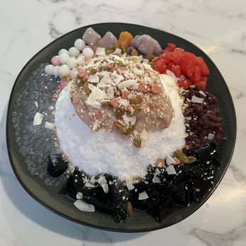 Autea Sweets & Eats - Taro snowflake series - Bubble Tea Near Me - Chicago, Illinois