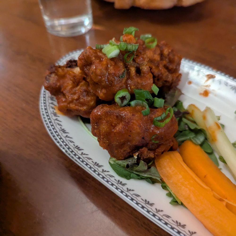 DC Vegan - Buffalo Cauliflower - Vegan Near Me - Washington, DC, District of Columbia