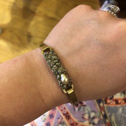 Painting With Flowers - Got this gorgeous and unique bracelet as a gift from here. Love it!!