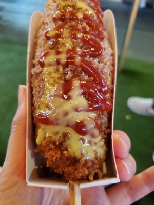 Jongro Rice Hotdog by null