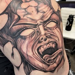 So Loco Tattoo Studio - WORK IN PROGRESS , FREEHAND BACK TATTOO