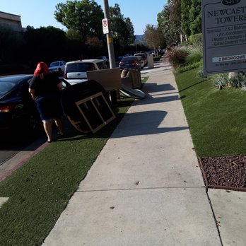 Mashcole Property Management - when tenants move furniture piles up   Month of July 5 tenants moved out.  Sucky management - Property Management Near Me - Calabasas, California