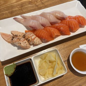 X-Fish - Sake, Salmon Hamachi, Yellowtail Tri Peppered Salmon - Sushi Bars Near Me - Brea, California X-Fish - Sake, Salmon Hamachi, Yellowtail Tri Peppered Salmon - Sushi Bars Near Me - Brea, California