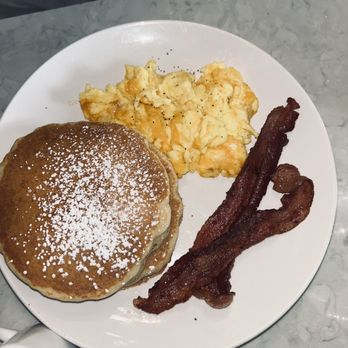360 brunch house - 2X2X2 pancakes, bacon, scrambled eggs - Breakfast & Brunch Near Me - Dallas, Texas 360 brunch house - 2X2X2 pancakes, bacon, scrambled eggs - Breakfast & Brunch Near Me - Dallas, Texas