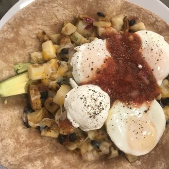 Turning Point - The "poached" eggs on the huevos rancheros - Breakfast & Brunch Near Me - Moorestown, New Jersey