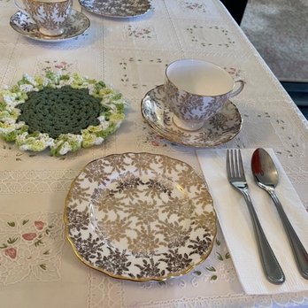 Johnson House Bakery and Tea Room - Table setting - Tea Rooms Near Me - Mocksville, North Carolina Johnson House Bakery and Tea Room - Table setting - Tea Rooms Near Me - Mocksville, North Carolina