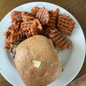Luna Bar & Grill - The Mercury Sandwich with Sweet Potato Wedges - Bars Near Me - Lake Charles, Louisiana Luna Bar & Grill - The Mercury Sandwich with Sweet Potato Wedges - Bars Near Me - Lake Charles, Louisiana
