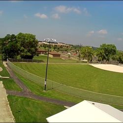 Katz Park - Baseball court view from drone