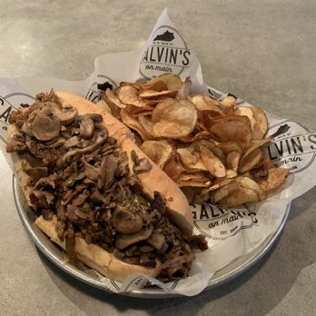 Galvin's - Philly cheesesteak with homemade chips - Pizza Near Me - Georgetown, Kentucky Galvin's - Philly cheesesteak with homemade chips - Pizza Near Me - Georgetown, Kentucky