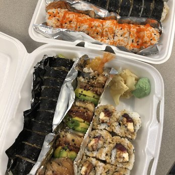 Edamame Sushi - Godzilla, Texas Roll, Las Vegas Roll, Dragon, and Big Joe - Sushi Bars Near Me - Madison Heights, Michigan