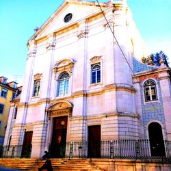 Igreja de São Nicolau - Igreja de São Nicolau, Lisbon, Portugal -- "storefront" exterior