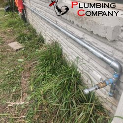 Armstrong Plumbing Company - New gas line for portable generator.
