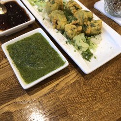 Jalapeño fritters. Loved it. If you like peppers, this is an interesting little appetizer.