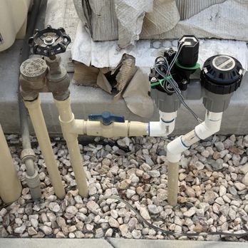 Gopar's Plumbing - Added irrigation valve to existing plumbing. - Plumbing Near Me