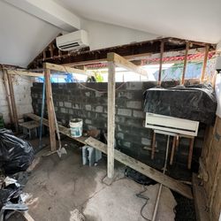 Borgo Construction - Wall replacement, French drains