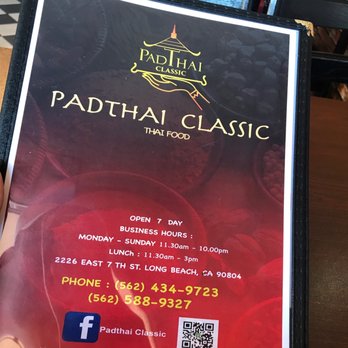Pad Thai Classic - Lunch time - Thai Near Me - Long Beach, California Pad Thai Classic - Lunch time - Thai Near Me - Long Beach, California