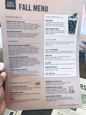 Menu photo 2 First Watch Lutz, FL