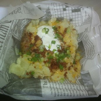 Landmark Cafe & Grill - Yummy loaded potato - Cajun/Creole Near Me - Lucedale, Mississippi Landmark Cafe & Grill - Yummy loaded potato - Cajun/Creole Near Me - Lucedale, Mississippi