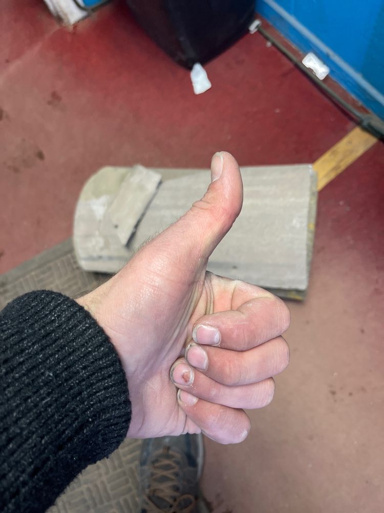 Slide of Vintage Roof Tile