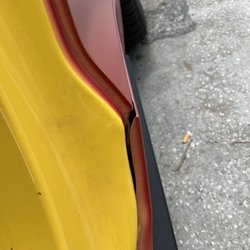 Addiption - body panel is separated