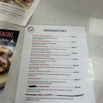 A Gourmet Sandwiches - Menu - Sandwiches Near Me - Surprise, Arizona