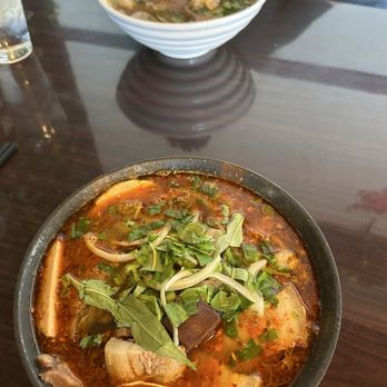Yoonique Pho and Grill - BUN BO HUE/SPICY LEMONGRASS BEEF - Vietnamese Near Me - Portland, Oregon