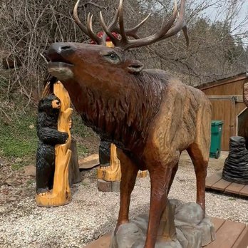 Dahl's Chainsaw Art - Rees's Roots Dahl's Chainsaw Art Deadwood South Dakota - Art Galleries Near Me