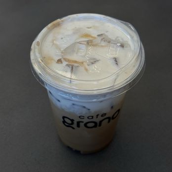 Cafe Grano - Vanilla latte with vanilla cream top - Coffee & Tea Near Me - Burbank, California