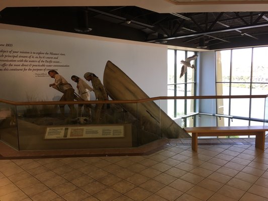 The Lewis and Clark Interpretive Center by null