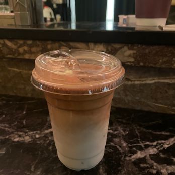 Conwell Hall - Iced latte - Cafes Near Me - New York, New York