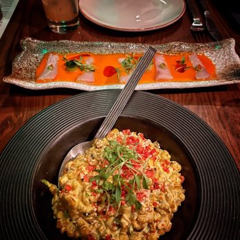 Te Deseo - Elotes and peruvian tuna sashimi - Cocktail Bars Near Me - Dallas, Texas Te Deseo - Elotes and peruvian tuna sashimi - Cocktail Bars Near Me - Dallas, Texas