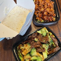 China Chef - Beef and Broccoli and Orange Chicken