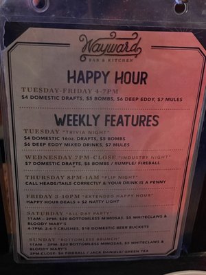 Wayward Bar & Kitchen by null