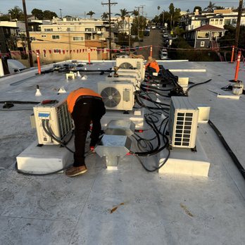 Forced Air Mechanical - 32 unit mini split install process - Heating & Air Conditioning/HVAC Near Me
