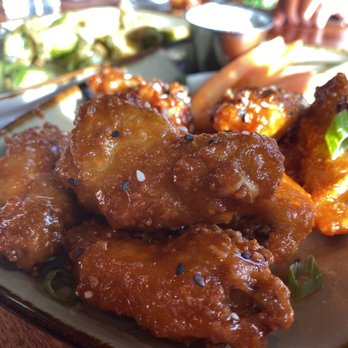 The Sawyer - Sriracha Honey Chicken Wings - New American Near Me - Truckee, California The Sawyer - Sriracha Honey Chicken Wings - New American Near Me - Truckee, California