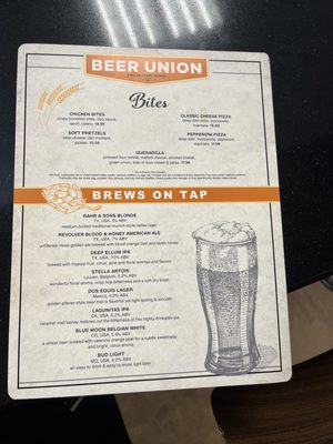 Menu photo 5 Beer Union Grapevine, TX Menu photo 5 Beer Union Grapevine, TX