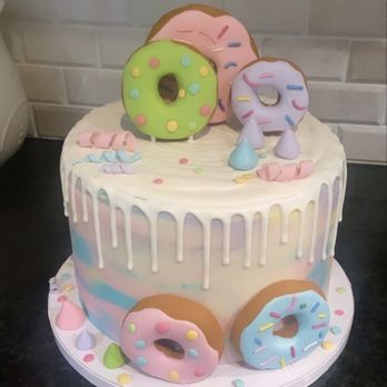 Lovely’s Bake Shop - Adorable custom donut cake - Custom Cakes Near Me - Gardena, California Lovely’s Bake Shop - Adorable custom donut cake - Custom Cakes Near Me - Gardena, California
