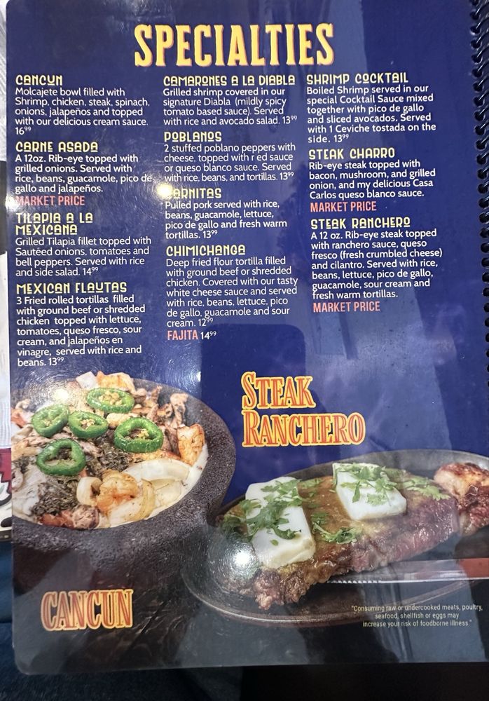 Casa Carlos Mexican Grill